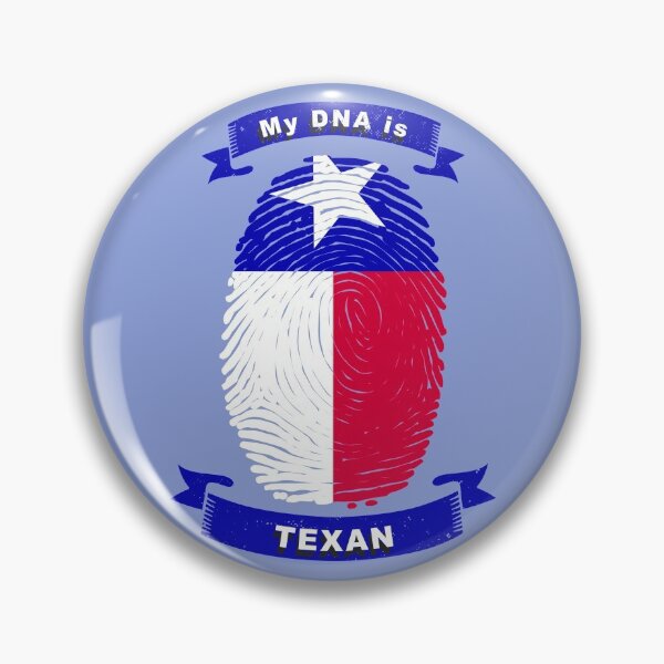 Item preview, My DNA is Texan Flag Fingerprint designed and sold by MadMando.