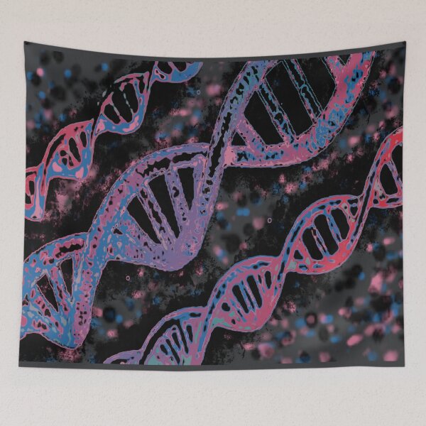 Item preview,  Deoxyribonucleic acid (black) designed and sold by MsTyson.