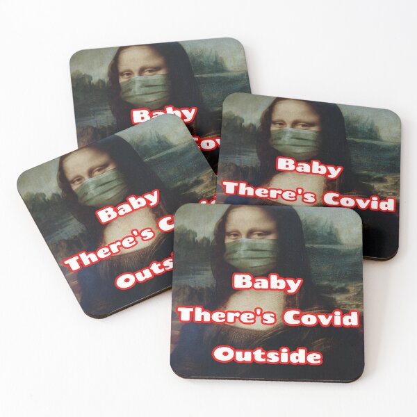 Item preview, Baby There's Covid Outside designed and sold by MacjarrGems.