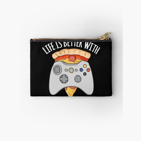 Item preview, Life Is Better With Pizza And Gaming  designed and sold by SammieCain.