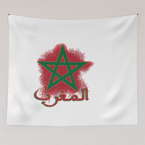 Item preview, Moroccan flag  designed and sold by barotel34.