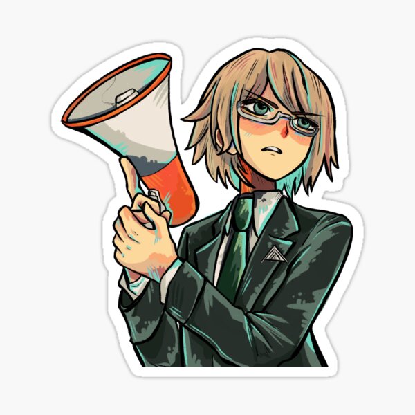 Byakuya Togami Stickers Redbubble