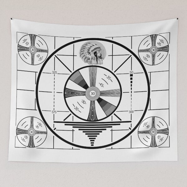 Item preview, Indian Head Test Pattern designed and sold by Tsign.
