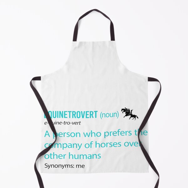 Item preview, EQUINETROVERT designed and sold by The Tricky Pony Co..