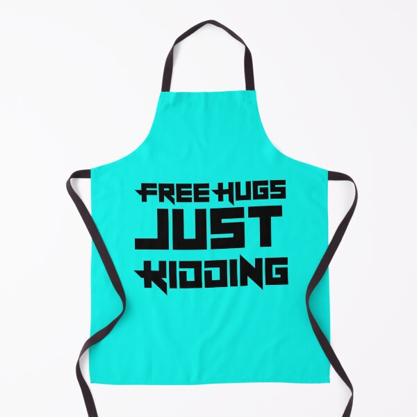 Item preview, Free Hugs Just Kidding Blue designed and sold by DamaliePierre.