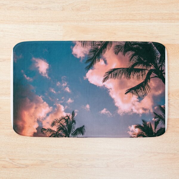 Item preview, Palm trees, blue sky and sunset designed and sold by CreacionsMeraki.