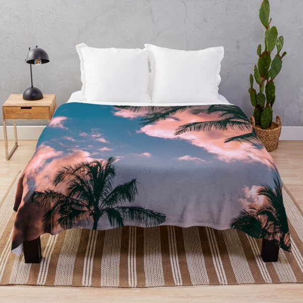 Item preview, Palm trees, blue sky and sunset designed and sold by CreacionsMeraki.