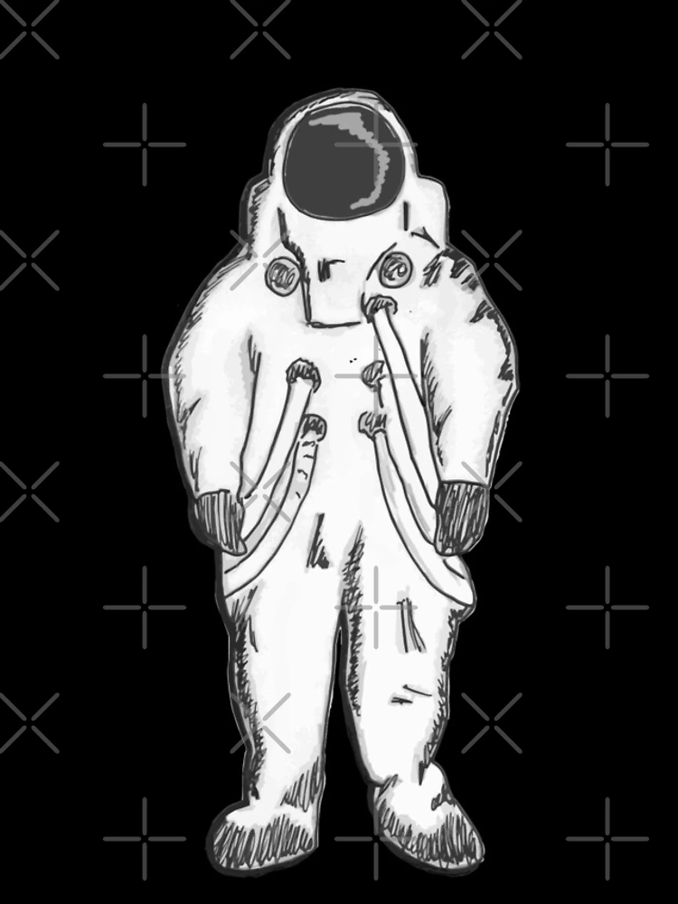 Thumbnail 4 of 4, iPhone Case, Spaceman designed and sold by Metro Bionic.