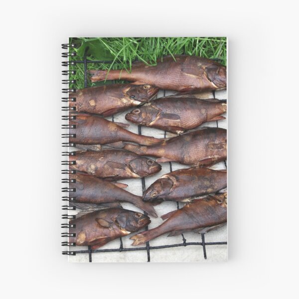 Vista previa del artículo con la obra «hot smoked fish», diseñado y vendido por mrivserg.