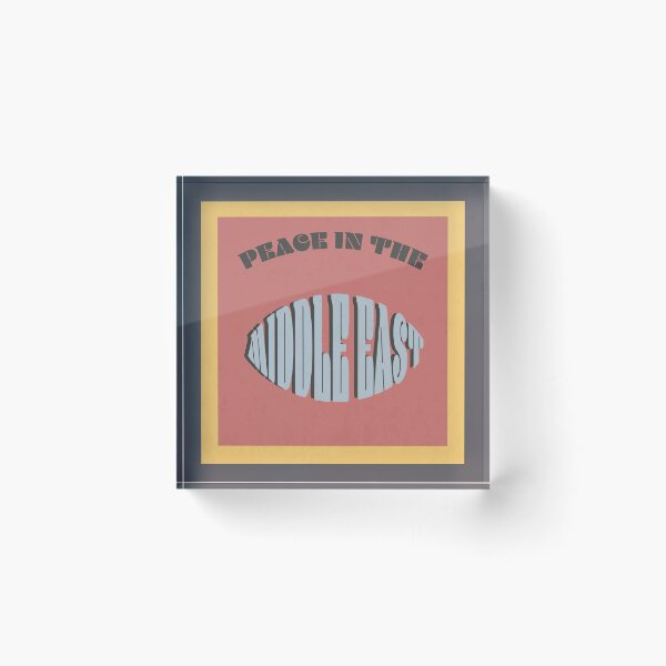 Item preview, Peace in the Middle East Vintage designed and sold by HafsahKhan.