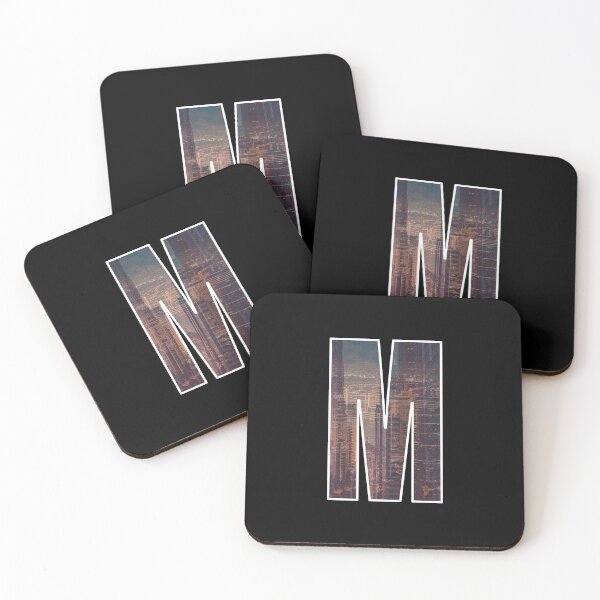 Item preview, Letter M - City Art designed and sold by dylanxh.
