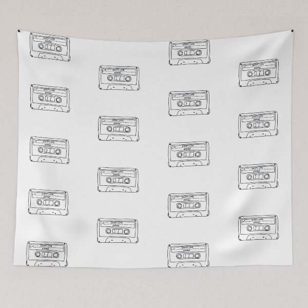 Item preview, SAPPY LOVE SONGS - CASSETTE TAPE (BLACK) designed and sold by beccaamac.