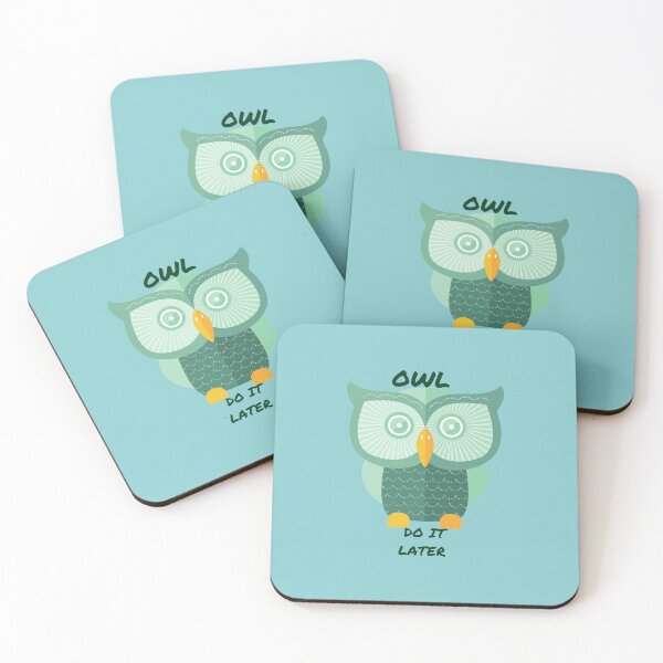 Item preview, Owl Do It Later designed and sold by Pris25.