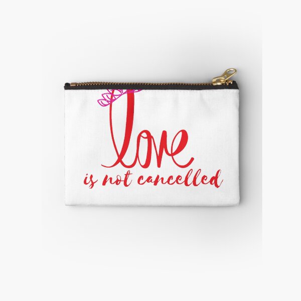 Item preview, love is not cancelled designed and sold by JocelynCrafts.