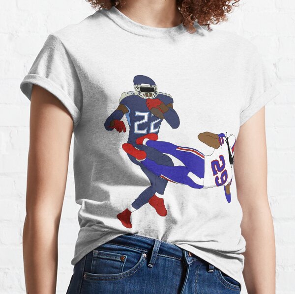 Buffalo Bills Touchdown T-shirt unisex Distressed -   Sweden