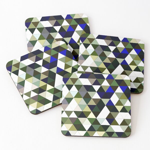 Item preview, Triangles Everywhere - Green designed and sold by CANJ72.