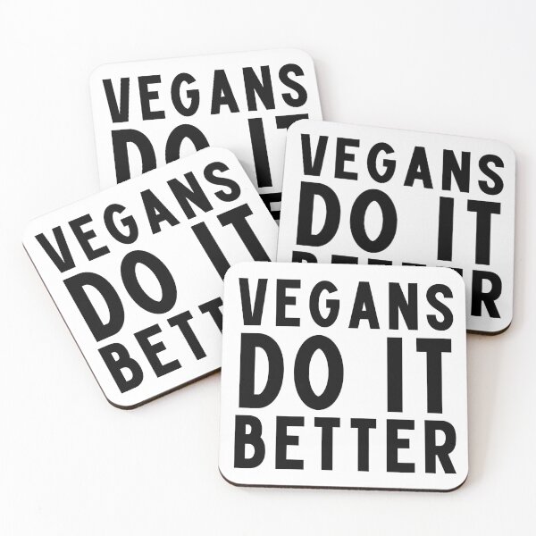 Item preview, Vegans Do It Better designed and sold by WhimsicaliTee.