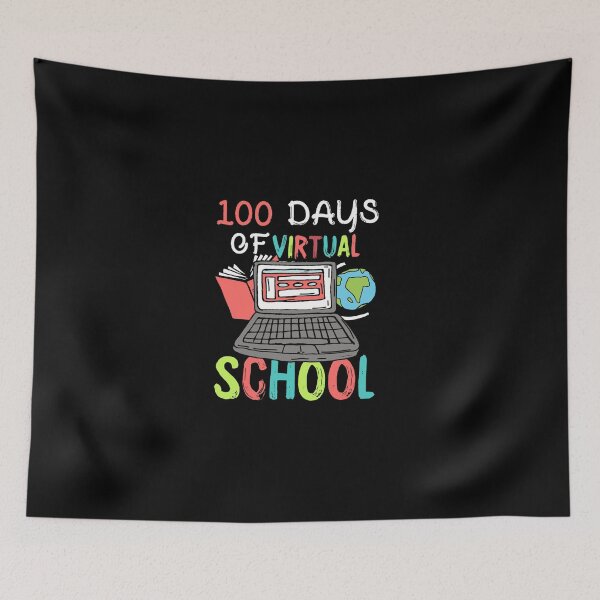 Item preview, 100 Days Of School Virtual Learning Distance Quarantine designed and sold by cadmanBoythorpe.