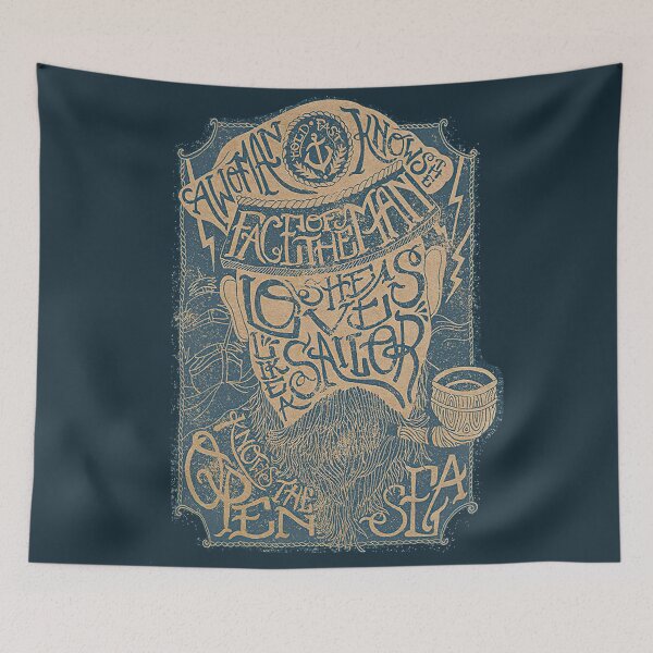 Item preview, A Woman Knows The Face Of The Man She Loves Like A Sailor Knows The Open Sea designed and sold by Tranguyen.