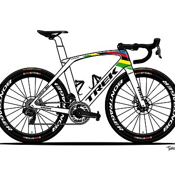 Madone SLR9 Disc 2020 Mad Pedersen World Champ Bicycle Poster