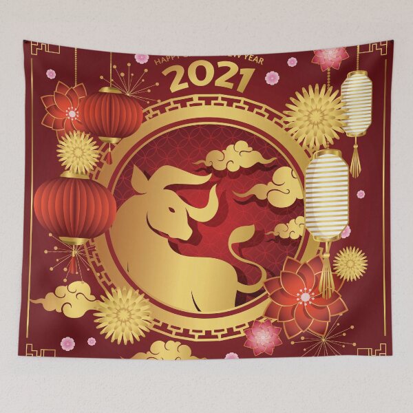 Item preview, Happy Chinese New Year of The Ox 2021 designed and sold by HolidayT-Shirts.