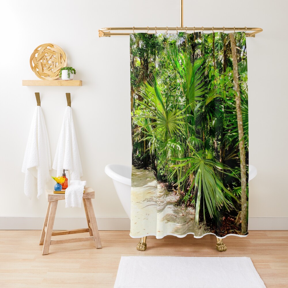 "The Jungle" Shower Curtain by KuetspalLin Redbubble