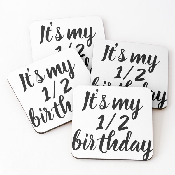 Item preview, Its my 1/2 birthday  designed and sold by Happy  Holiday.
