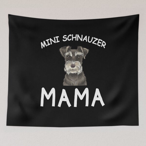 Item preview, Mini Schnauzer Mom T-Shirt | Mini Schnauzer Mama designed and sold by teesakura90.