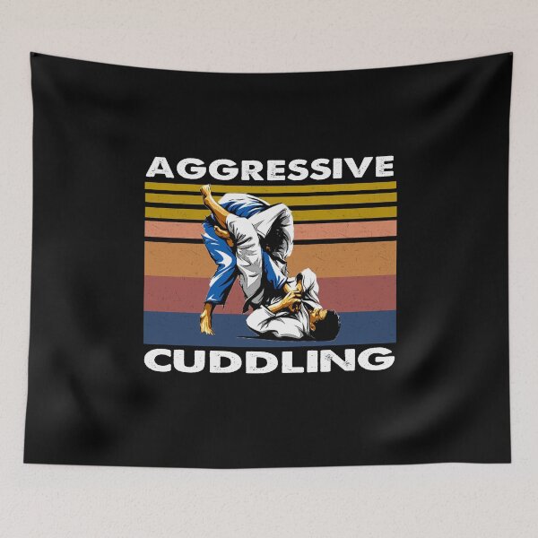 Item preview, Aggressive Cuddling BJJ MMA Jujitsu designed and sold by Niishouseca.