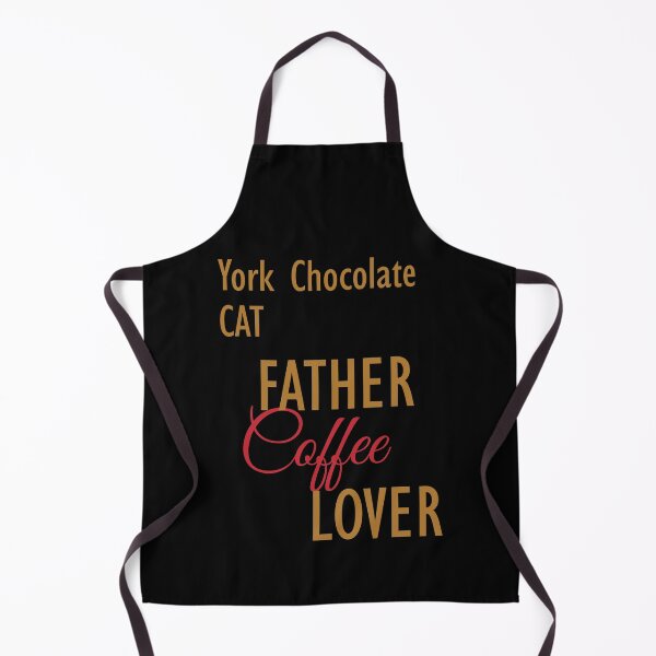 Item preview, York Chocolate CAT Father Coffee Lover. The perfect clothes and stickers for cat and coffee lovers designed and sold by amrmab.