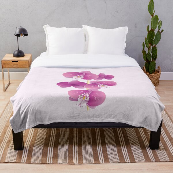 Artikelvorschau, Rosa lila Orchidee entworfen und verkauft von Aroha Designs.