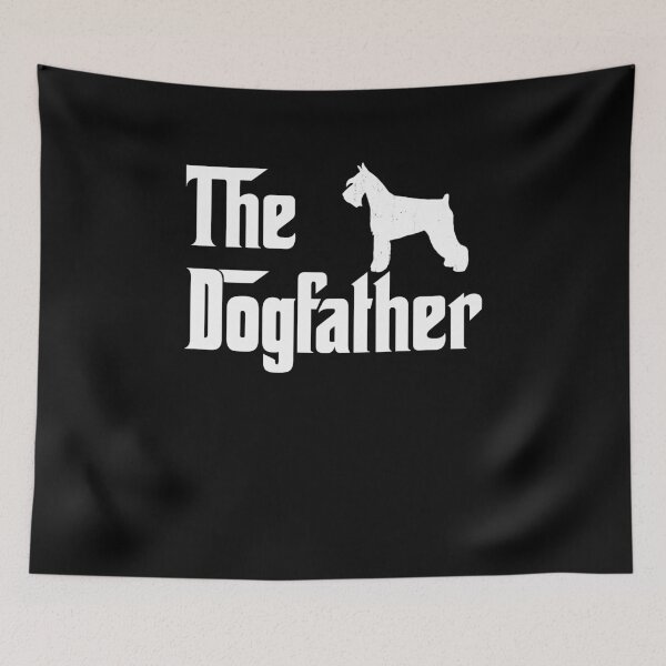 Item preview, Miniature Schnauzer The DogFather designed and sold by teesakura90.