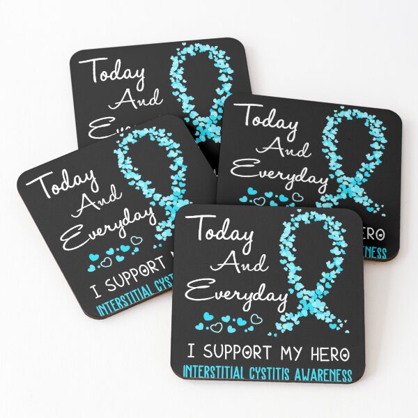 Item preview, Today and Everyday I Support My Hero Interstitial Cystitis Awareness designed and sold by ArangoaStore.