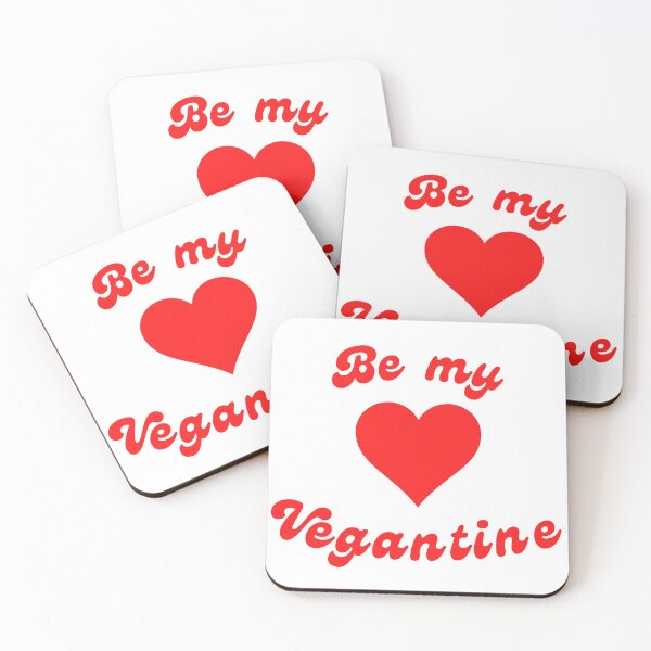 Item preview, Be My Vegantine, Red Heart Vegan Valentine designed and sold by WhimsicaliTee.
