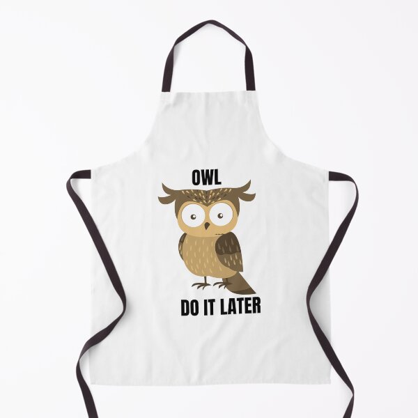 Item preview, Owl Do It Later designed and sold by morrismorgan.