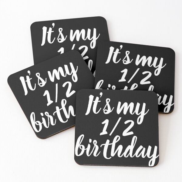 Item preview, Its my 1/2 birthday  designed and sold by Happy  Holiday.