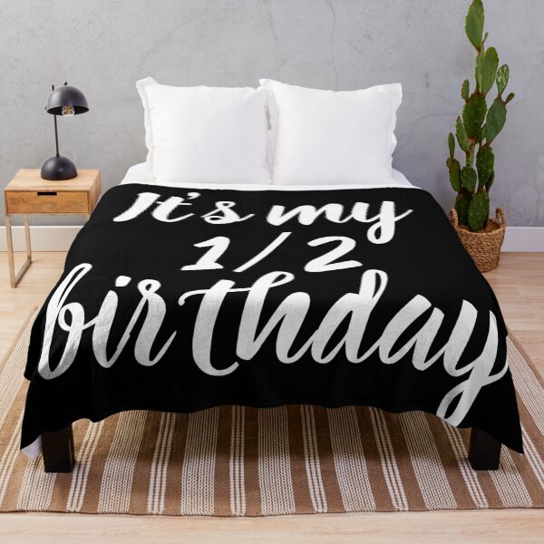 Aperçu de l'œuvre C'est mon 1/2 anniversaire créée et vendue par Happy Holiday.