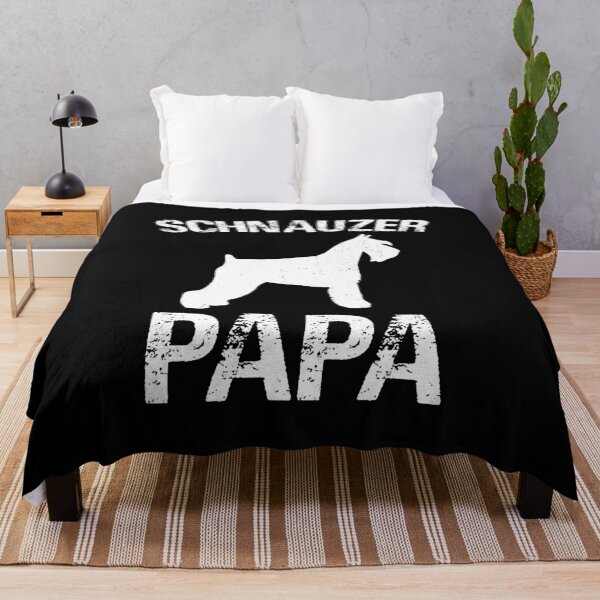 Artikelvorschau, Vintage Schnauzer Papa Geschenk Standard Riesenhundebesitzer Vater entworfen und verkauft von teesakura90.
