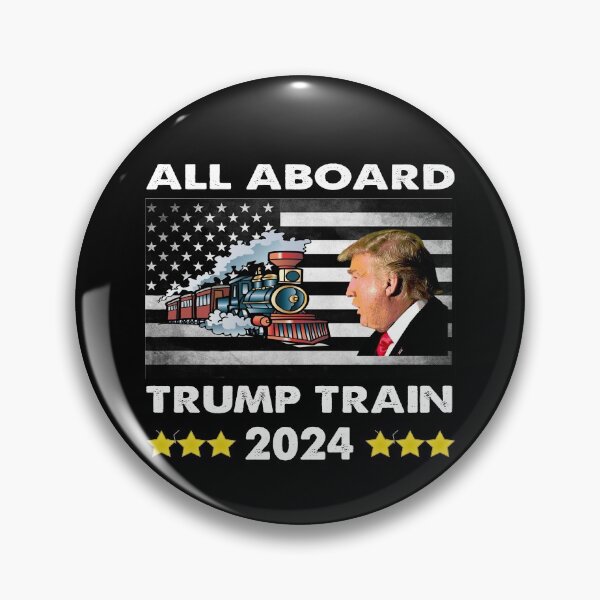Item preview, All aboard Trump train 2024 vintage designed and sold by Niishouseca.