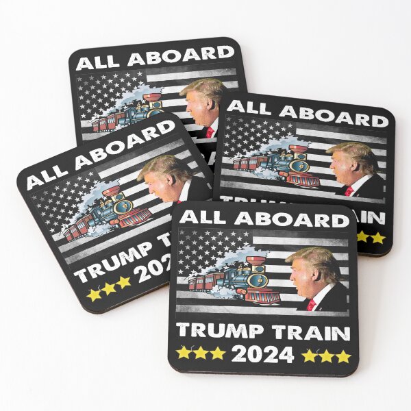 Item preview, All aboard Trump train 2024 vintage designed and sold by Niishouseca.
