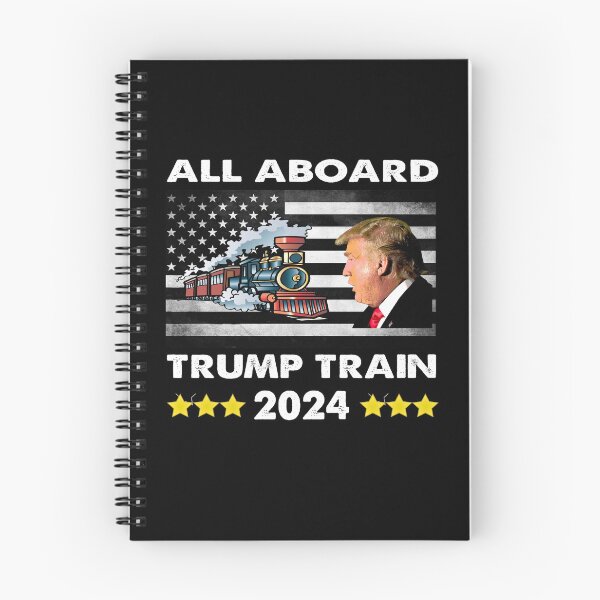Item preview, All aboard Trump train 2024 vintage designed and sold by Niishouseca.
