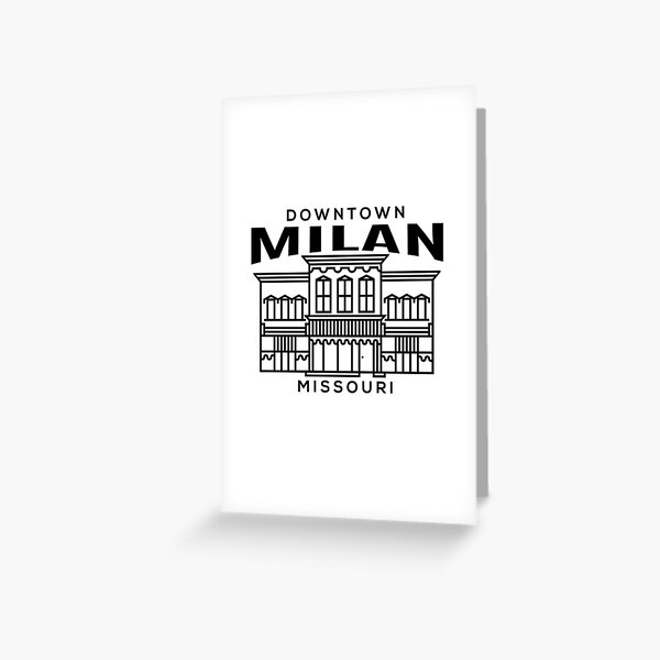 Item preview, Downtown Milan MO designed and sold by HalpinDesign.