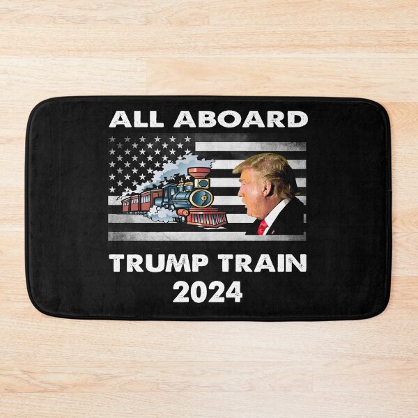 Item preview, All aboard Trump train 2024 designed and sold by Niishouseca.