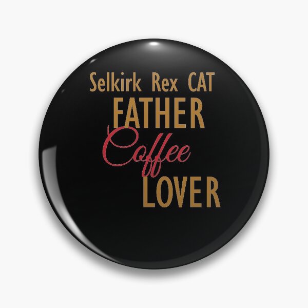 Item preview, Selkirk Rex CAT Father Coffee Lover. The perfect clothes and stickers for cat and coffee lovers designed and sold by amrmab.