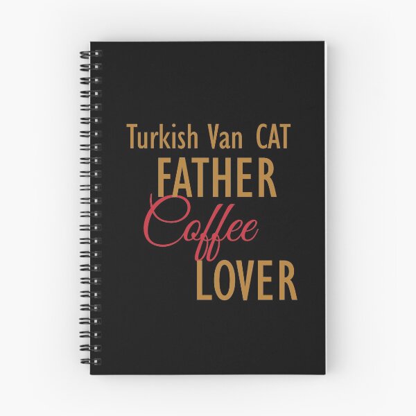 Item preview, Turkish Van CAT Father Coffee Lover. The perfect clothes and stickers for cat and coffee lovers designed and sold by amrmab.