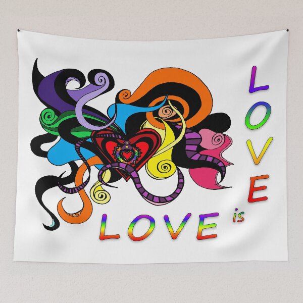 Item preview, Love is Love designed and sold by Saralu-Art.