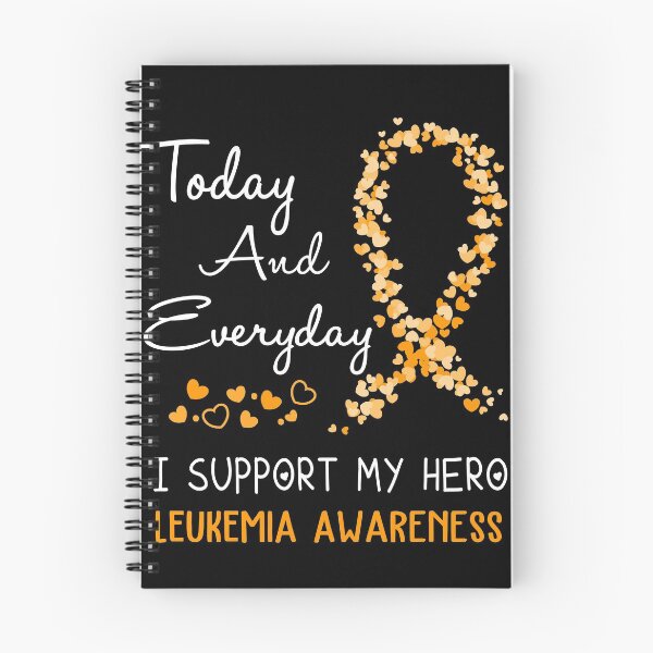 Item preview, Hoy y todos los días apoyo a mi héroe La conciencia de la LEUCEMIA designed and sold by ArangoaStore.