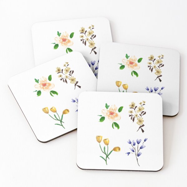 Item preview, Nature's air freshener Flower sticker pack 3 designed and sold by DoodlesFlowers.