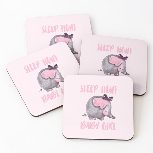 Item preview, Sleep Tight Baby Girl! designed and sold by PawsitiveMum.