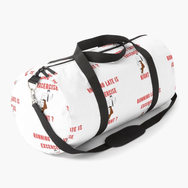 Item preview, Running Late Is Exercise Right ? Funny  designed and sold by Xrizen  Designs.